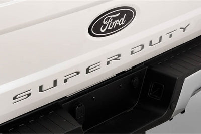 Putco 19-20 Ford Ranger - Black Platinum Tailgate Letters RANGER - Exterior Styling