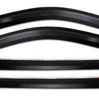 Putco 19-21 Chevy Silverado 1500 - Crew Cab Element Matte Black Window Visors (Set of 4) - Deflectors