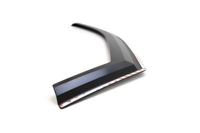 Putco 19-21 Chevy Silverado 1500 - Crew Cab Element Matte Black Window Visors (Set of 4) - Deflectors
