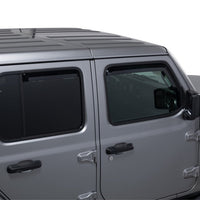 Putco 20-21 Jeep Gladiator JT/JL Element Tinted Window Visors (Set of 4) - Deflectors