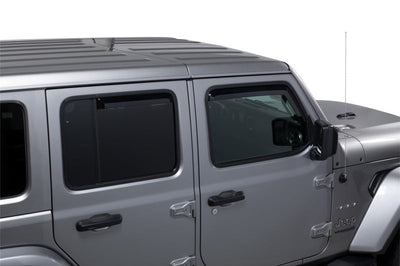 Putco 20-21 Jeep Gladiator JT/JL Element Tinted Window Visors (Set of 4) - Deflectors