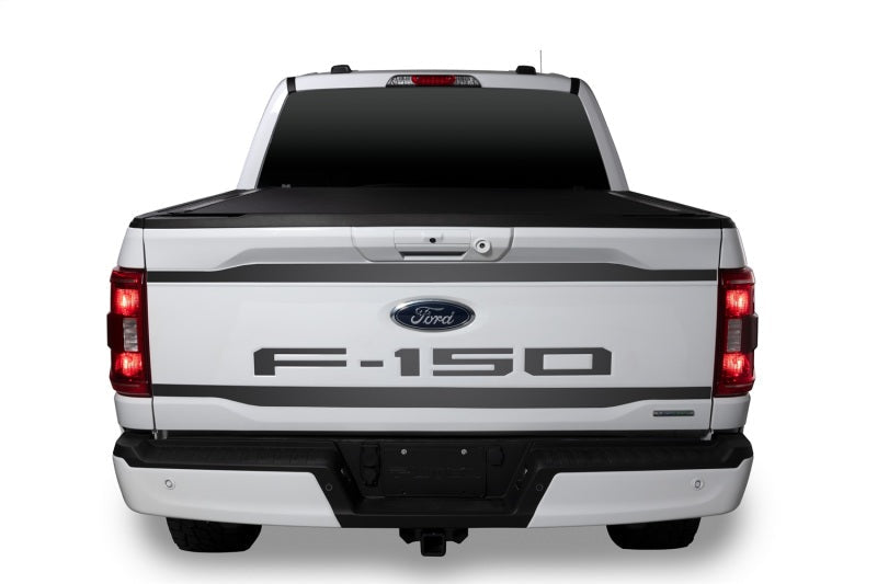 Putco 2021 Ford F-150 Lettering (Cut Letters/Black Platinum) Tailgate Emblems - Exterior Styling