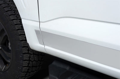 Putco 2021 Ford F-150 Super Crew 5.5ft Short Box Stainless Steel Rocker Panels (4.25in Tall 12pc) - Body Armor &