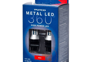 Putco 3157 - Red Metal 360 LED - Lights