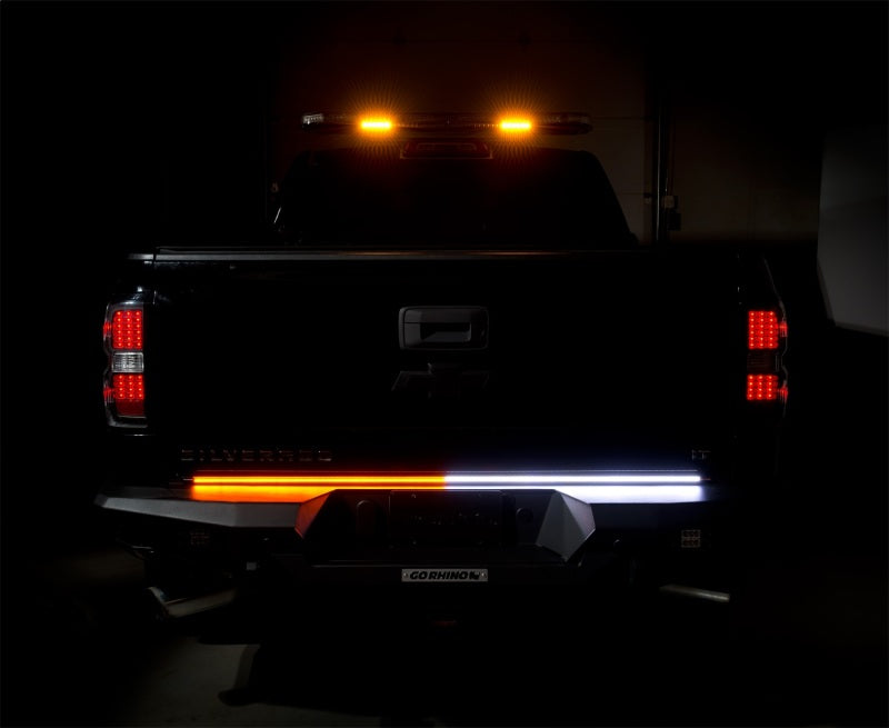 Putco 48in Work Blade LED Light Bar in Amber/White - Lights