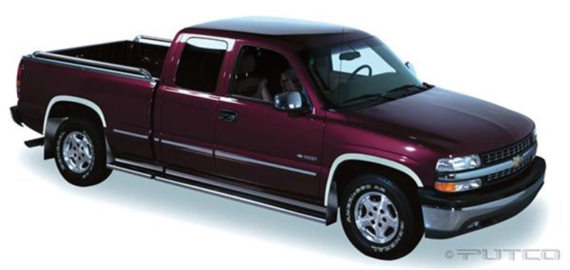 Putco 88-98 Chevrolet CK / Silverado (Incl Sportside) - Full w/o Flares Stainless Steel Fender Trim - Exterior Styling