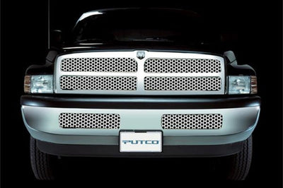 Putco 94-02 Ram 2500/3500 (Except Sport) Punch Stainless Steel Grilles - Bumpers & Guards