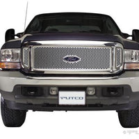 Putco 99-04 Ford SuperDuty w/ Logo CutOut (Does not Include Side Vents) Punch SS Grilles - Bumpers & Guards