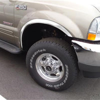 Putco 99-07 Ford SuperDuty Pickup - Full Stainless Steel Fender Trim - Exterior Styling