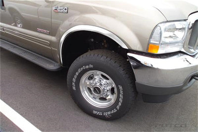 Putco 99-07 Ford SuperDuty Pickup - Full Stainless Steel Fender Trim - Exterior Styling