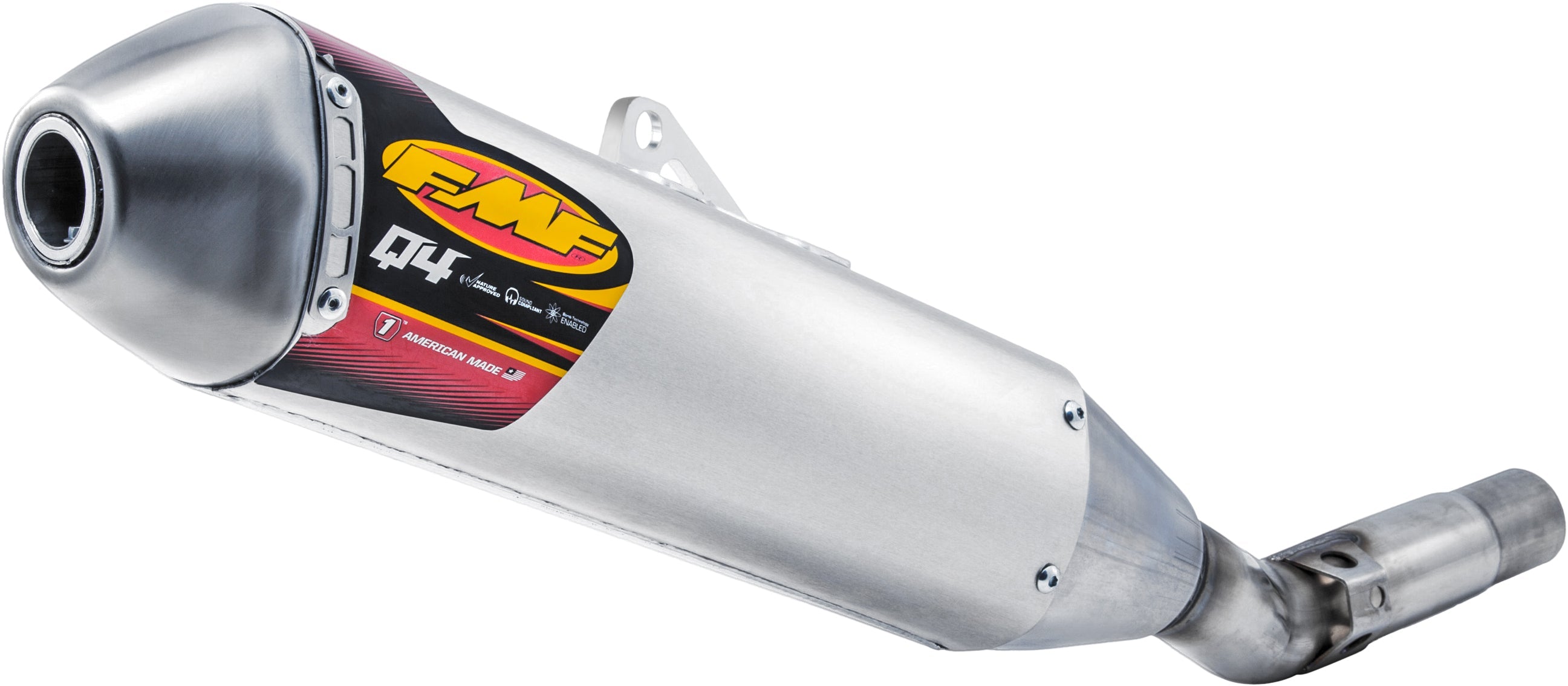 Fmf Q4 Hex S/a Slip-on Muffler Yam - Offroad Collection