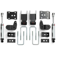 QA1 15-20 Ford F-150 4WD Lowering Kit w/ Spindles Double Adjustable 3.5in-5.5in - Drivetrain