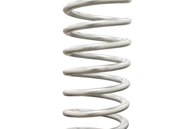 QA1 2-1/2in ID High Travel Spring - 12in Length x 130lbs/in - Silver Powder Coated - Suspension