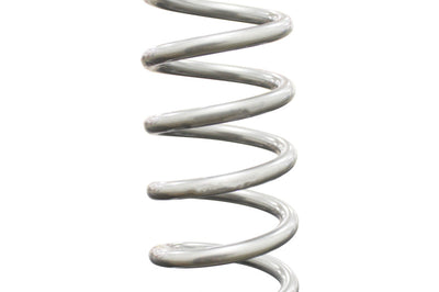 QA1 2-1/2in ID High Travel Spring - 9in Length x 400lbs/in - Silver Powder Coated - Suspension
