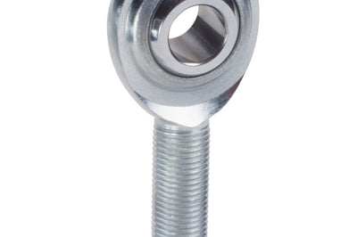 QA1 C Series 2-Pc Rod End - Male/Left Hand -.625in Bore x 5/8-18 - Carbon Steel - Suspension