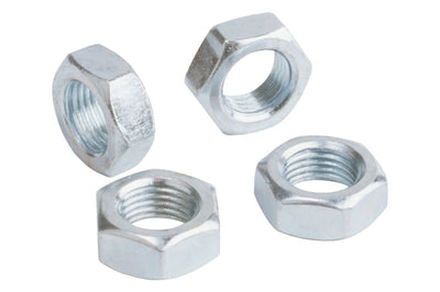 QA1 Jam Nut - 3/8-24 Left Hand - 9/16in Hex 7/32in Wide - Steel - Engine Components