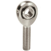 QA1 X Series Endura Rod End - Male/Left Hand -.5in Bore x 1/2-20 - Alloy Steel - Suspension