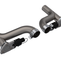 QTP 10-15 Chevrolet Camaro SS 6.2L 2.5in 304SS Aggressor Cutout Dual Mid Pipes - Exhaust Mufflers & Tips