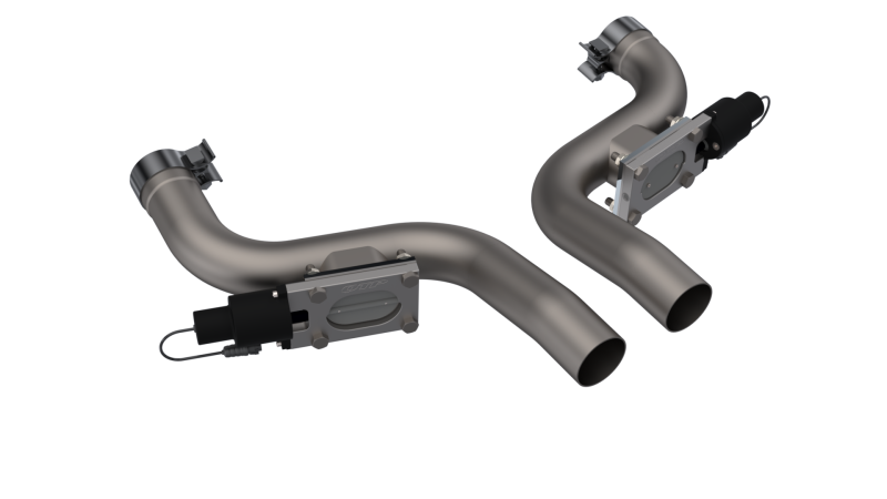 QTP 11-18 Dodge Challenger/Charger 5.7L 2.5in 304SS Aggressor Cutout Dual Mid Pipes - Exhaust Mufflers & Tips