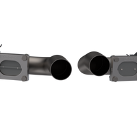 QTP 11-18 Dodge Challenger/Charger 5.7L 2.5in 304SS Aggressor Cutout Dual Mid Pipes - Exhaust Mufflers & Tips