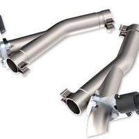 QTP 11-18 Dodge Durango 5.7L 2.5in 304SS Aggressor Cutout Dual Mid Pipes - Exhaust Mufflers & Tips