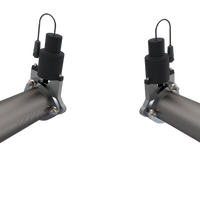 QTP 15-18 Chevrolet Camaro SS 6.2L 3.0in 304SS Aggressor Cutout Dual Mid Pipes - Exhaust Mufflers & Tips