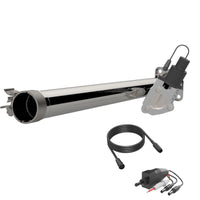 QTP 15-18 Ford F-150 CC/EC Standard Bed 2.5in 304SS Aggressor Cutout Mid Pipe - Exhaust Mufflers & Tips