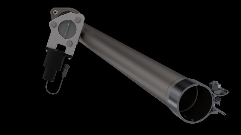 QTP 15-18 Ford F-150 CC/EC Standard Bed 2.5in 304SS Aggressor Cutout Mid Pipe - Exhaust Mufflers & Tips