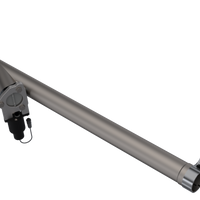 QTP 15-18 Ford F-150 CC/EC Standard Bed 2.5in 304SS Aggressor Cutout Mid Pipe - Exhaust Mufflers & Tips