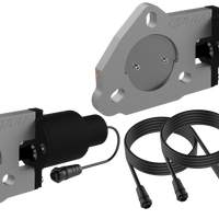 QTP 2.25in Bolt-On QTEC Dual Electric Cutout Valves - Pair - Exhaust Mufflers & Tips