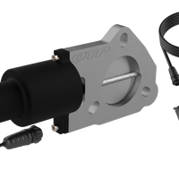 QTP 2.25in Bolt-On QTEC Electric Cutout Valve - Single - Exhaust Mufflers & Tips