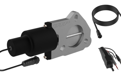 QTP 2.25in Bolt-On QTEC Electric Cutout Valve - Single - Exhaust Mufflers & Tips