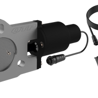 QTP 2.25in Bolt-On QTEC Electric Cutout Valve - Single - Exhaust Mufflers & Tips