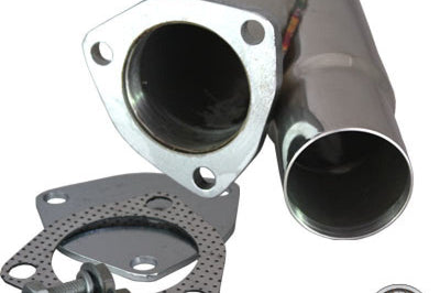 QTP 2.25in Weld-On QTEC Exhaust Cutout Y-Pipe - Mufflers & Tips