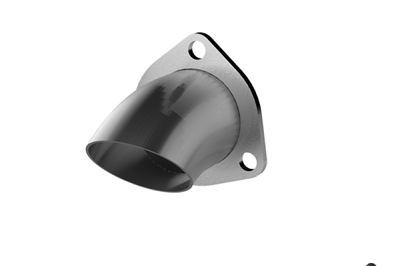 QTP 2.5in Bolt-On QTEC Adjustable Turn Down - Exhaust Mufflers & Tips