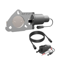 QTP 2.5in Bolt-On QTEC Electric Cutout Valve - Single - Exhaust Mufflers & Tips