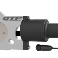 QTP 2.5in Bolt-On QTEC Electric Cutout Valve - Single - Exhaust Mufflers & Tips