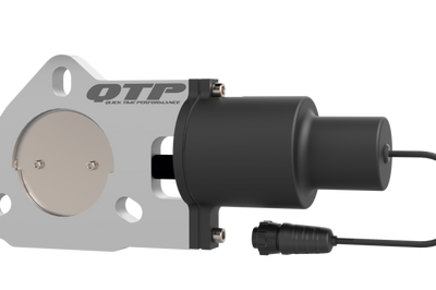 QTP 2.5in Bolt-On QTEC Electric Cutout Valve - Single - Exhaust Mufflers & Tips