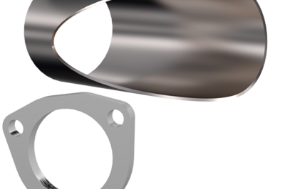 QTP 2.75in Weld-On QTEC DIY Cutout Pipe - Exhaust Mufflers & Tips