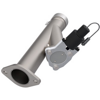 QTP 2019 Ram 1500 3in 304SS Aggressor Cutout Mid Pipe - Exhaust Mufflers & Tips