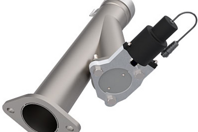 QTP 2019 Ram 1500 3in 304SS Aggressor Cutout Mid Pipe - Exhaust Mufflers & Tips