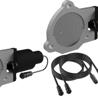 QTP 3.5in Bolt-On QTEC Dual Electric Cutout Valves - Pair - Exhaust Mufflers & Tips