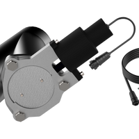 QTP 3.5in Bolt-On QTEC Electric Cutout Valve - Single - Exhaust Mufflers & Tips