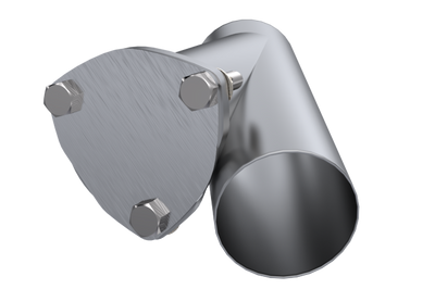 QTP 3.5in Weld-On QTEC Exhaust Cutout Y-Pipe - Mufflers & Tips