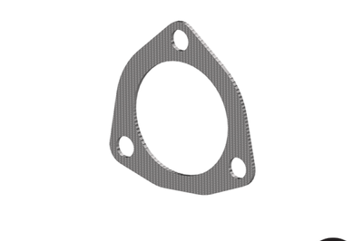 QTP 3in Bolt-On QTEC 3 Bolt Gasket - Exhaust Mufflers & Tips