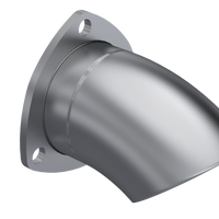 QTP 3in Bolt-On QTEC Adjustable Turn Down - Exhaust Mufflers & Tips