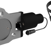 QTP 3in Bolt-On QTEC Electric Cutout Valve for Borla Exhausts - Single - Exhaust Mufflers & Tips