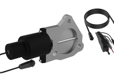 QTP 3in Bolt-On QTEC Electric Cutout Valve - Single - Exhaust Mufflers & Tips