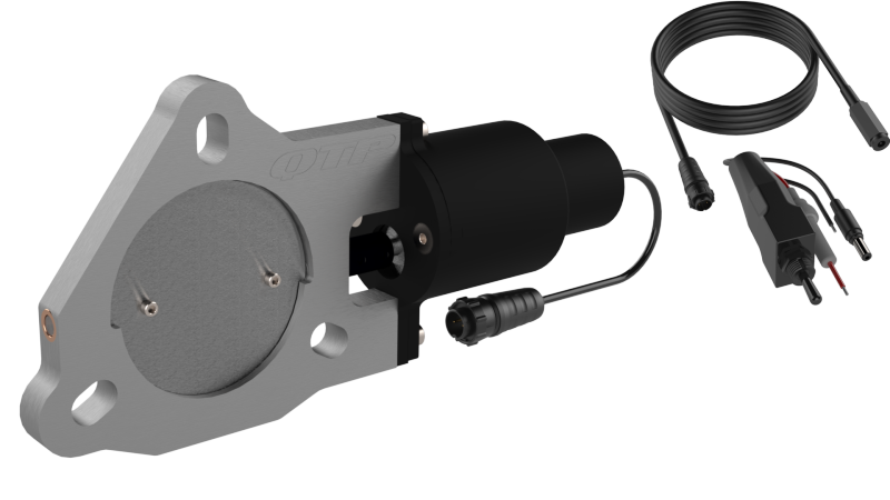 QTP 3in Bolt-On QTEC Electric Cutout Valve - Single - Exhaust Mufflers & Tips