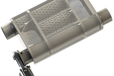 QTP 3in Weld-On 304SS Reverse Screamer Muffler w/Bolt-On QTEC Electric Cutout - Exhaust Mufflers & Tips